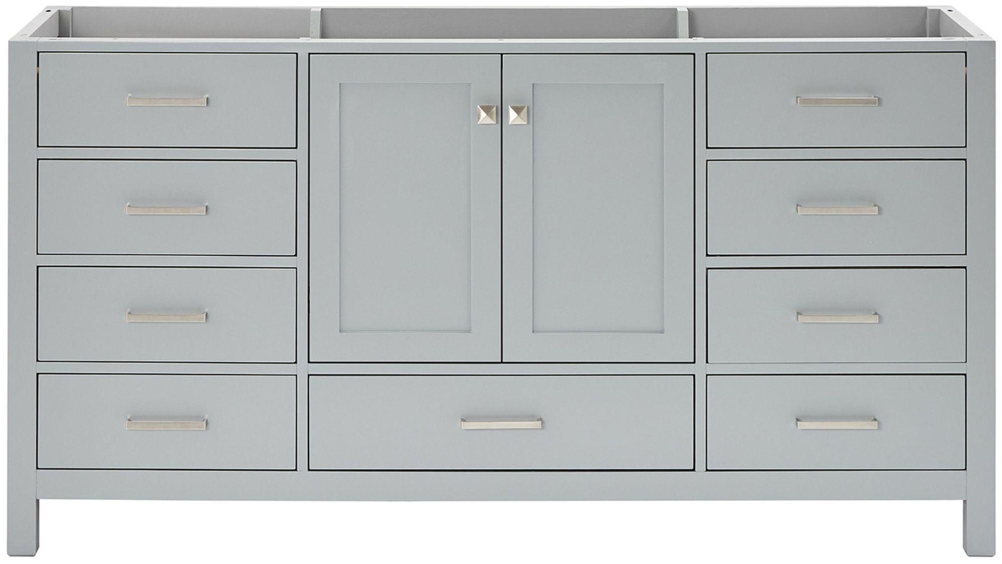 Cambridge 60 in. W Vanity Cabinet Only in Grey Cambridge 60 in. W Vanity Cabinet Only in Grey