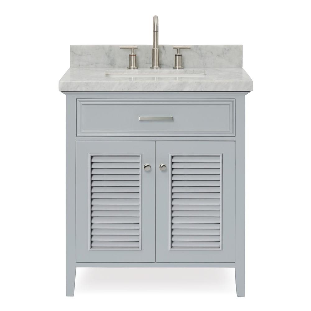 Hamil 31'' Single Bathroom Vanity with Marble Top