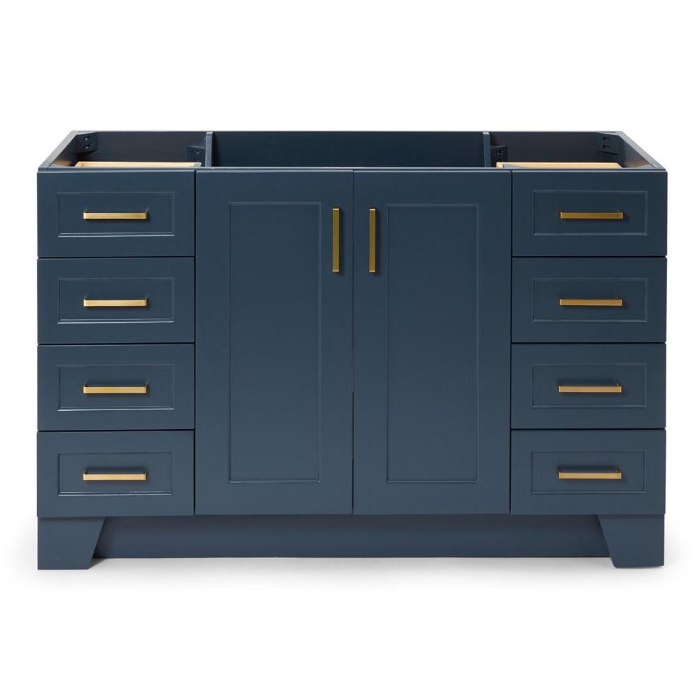 Ariel Q054s-Bc Taylor 54" Free Standing Hardwood Single Vanity Cabinet Only - Blue