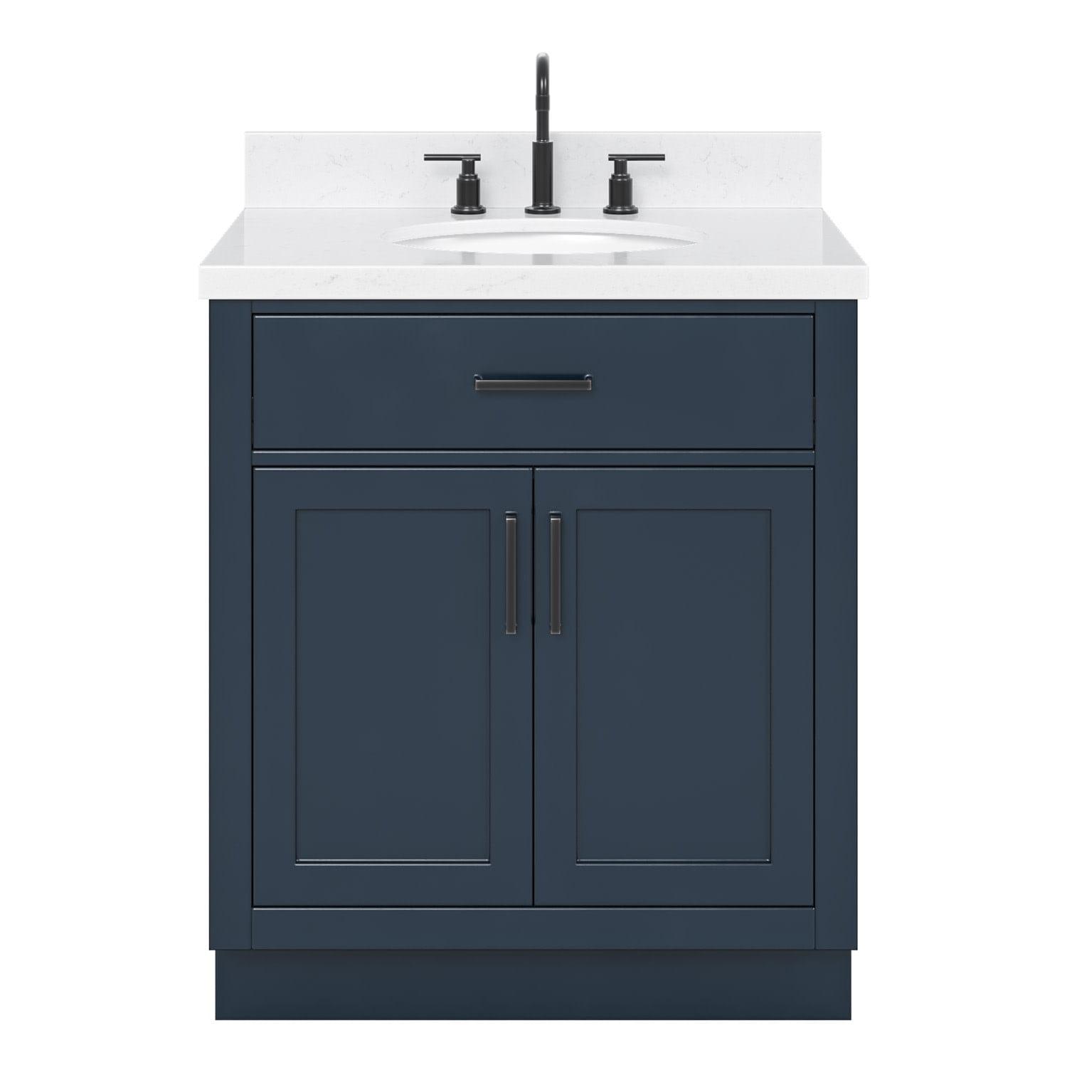Ariel T030scqovo Hepburn 30" Free Standing Single Basin Vanity Set - Blue