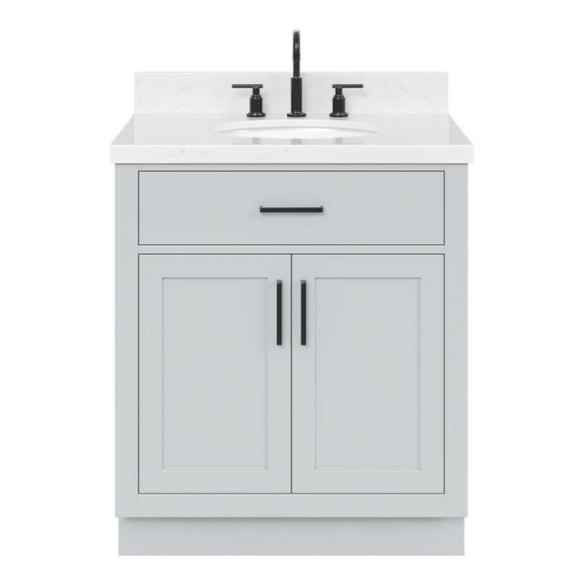 Ariel T030scqovo Hepburn 30" Free Standing Single Basin Vanity Set - Grey