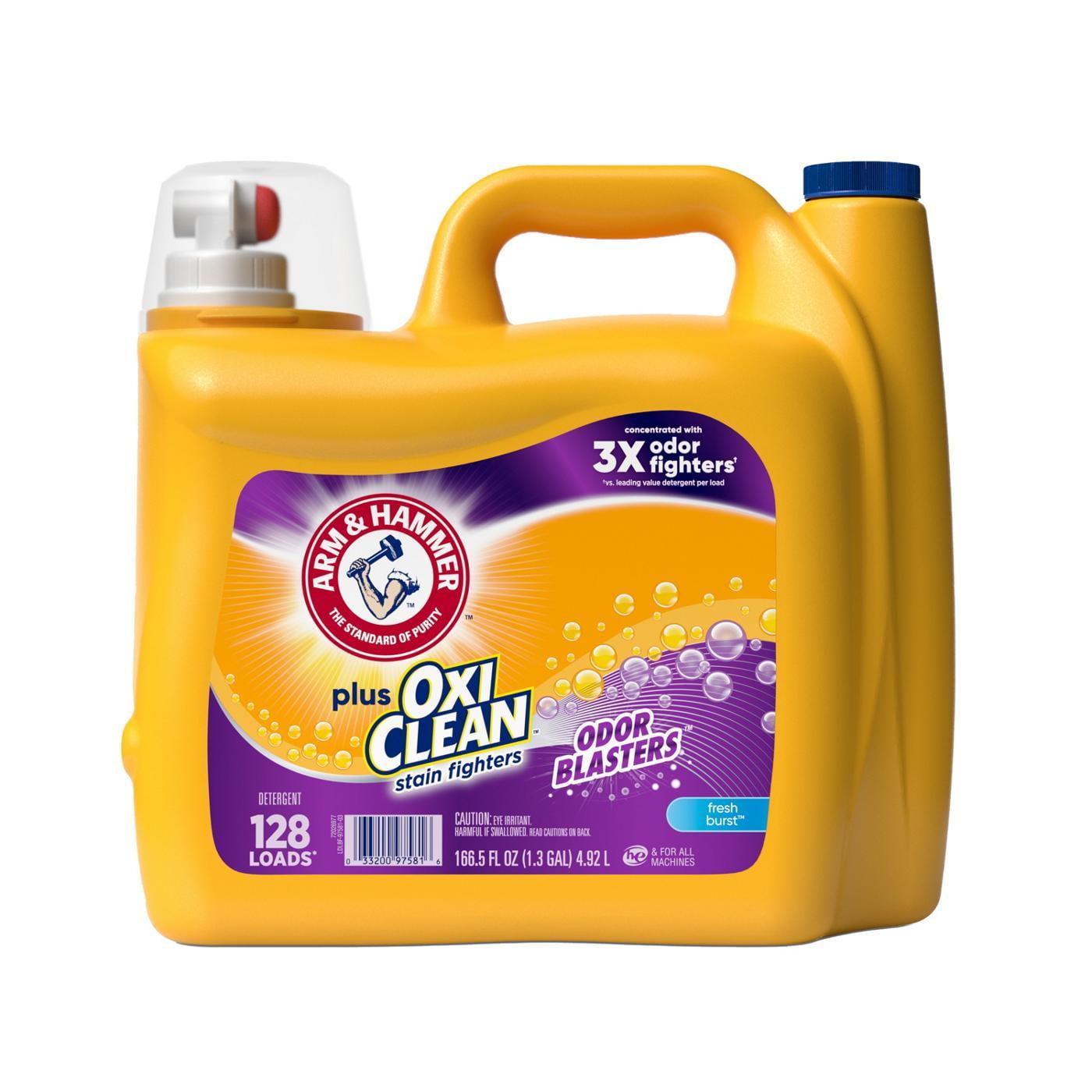 Arm Hammer Plus OxiClean Odor Blasters Liquid Laundry Detergent