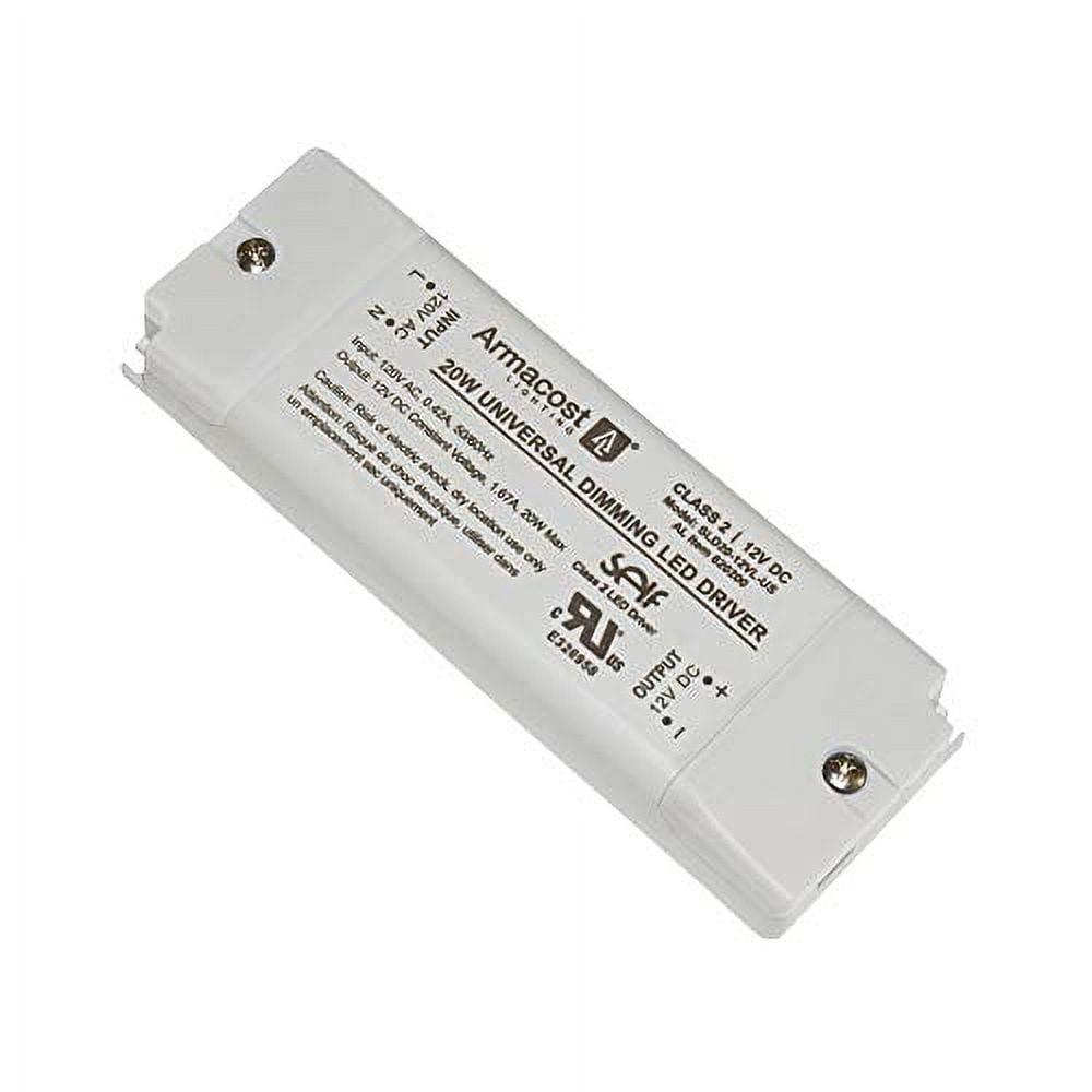 Universal Dimmable LED Driver 12V DC, 20W Electronic Transformer