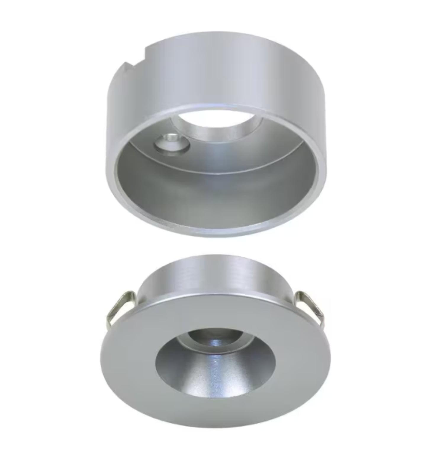 Dot Under Cabinet LED Puck Light, Flat, 2700K Undercabinet Puck Light