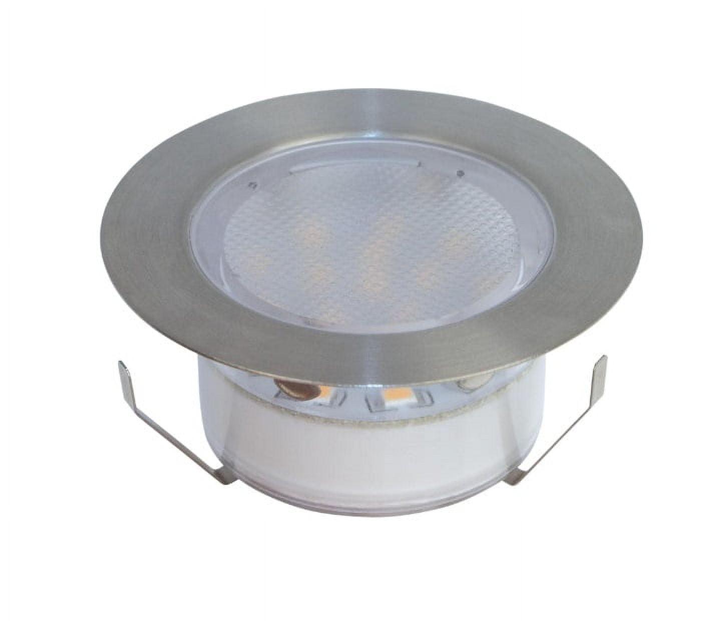 Portico White Recessed Outdoor LED Light, 60mm