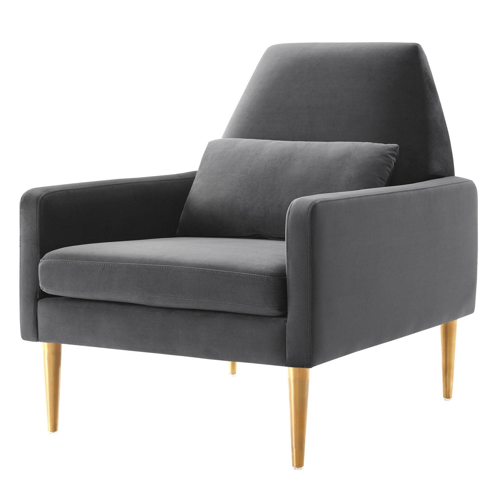 Modway Liliana Performance Velvet Armchair