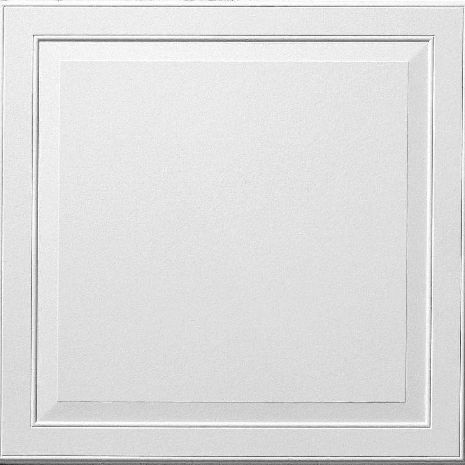 Armstrong 2x2 LEDGES Acoustic Ceiling Tiles for Suspended Ceiling Grids, 6-tiles per pack, White