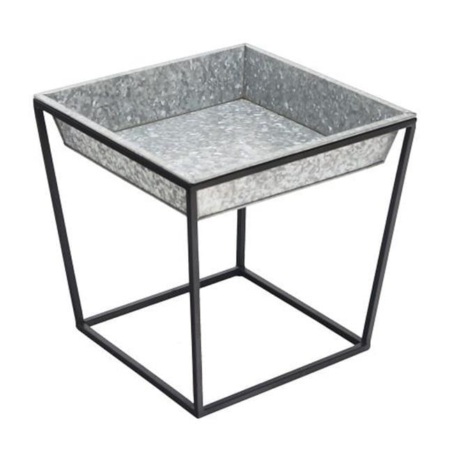 Arne Stand with Galvanized Tray, Tall