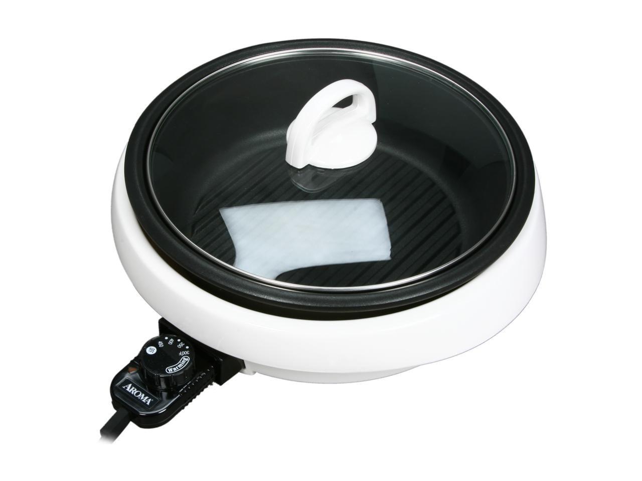 Aroma 3.3 Quart Electric Super Pot & Grill
