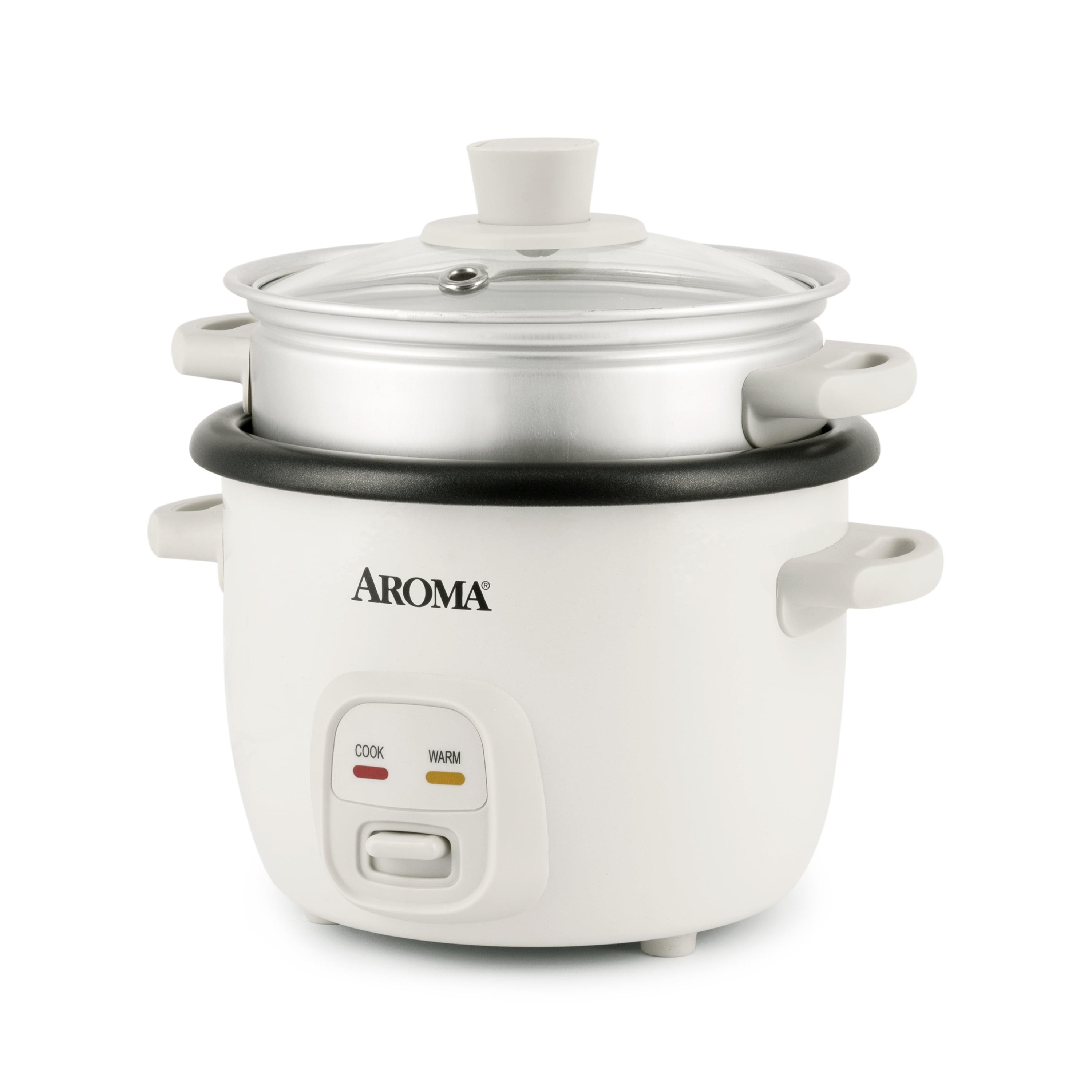 Aroma AROMA Mini Rice Cooker, 2-Cup (Uncooked) / 4-Cup (Cooked), 1.5 Qt