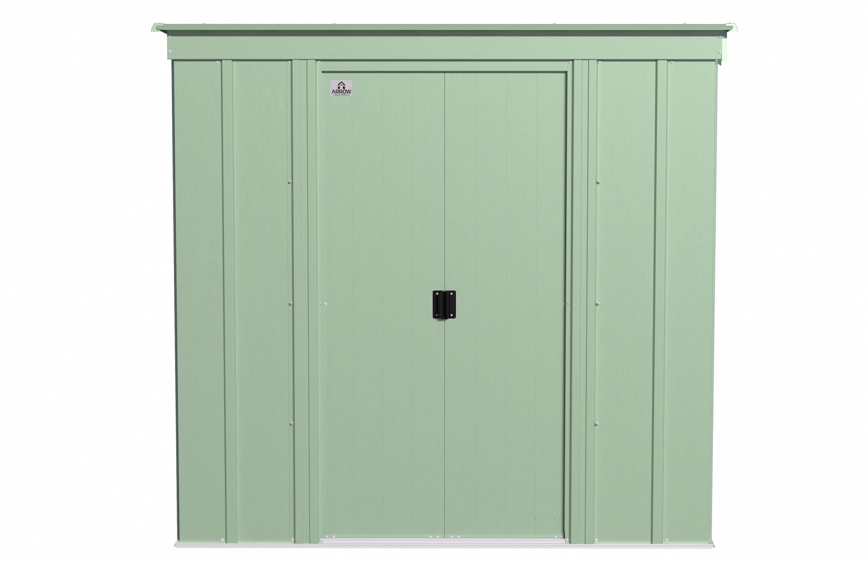 Arrow Arrow 6 ft. W x 4 ft. D Metal Tool Shed