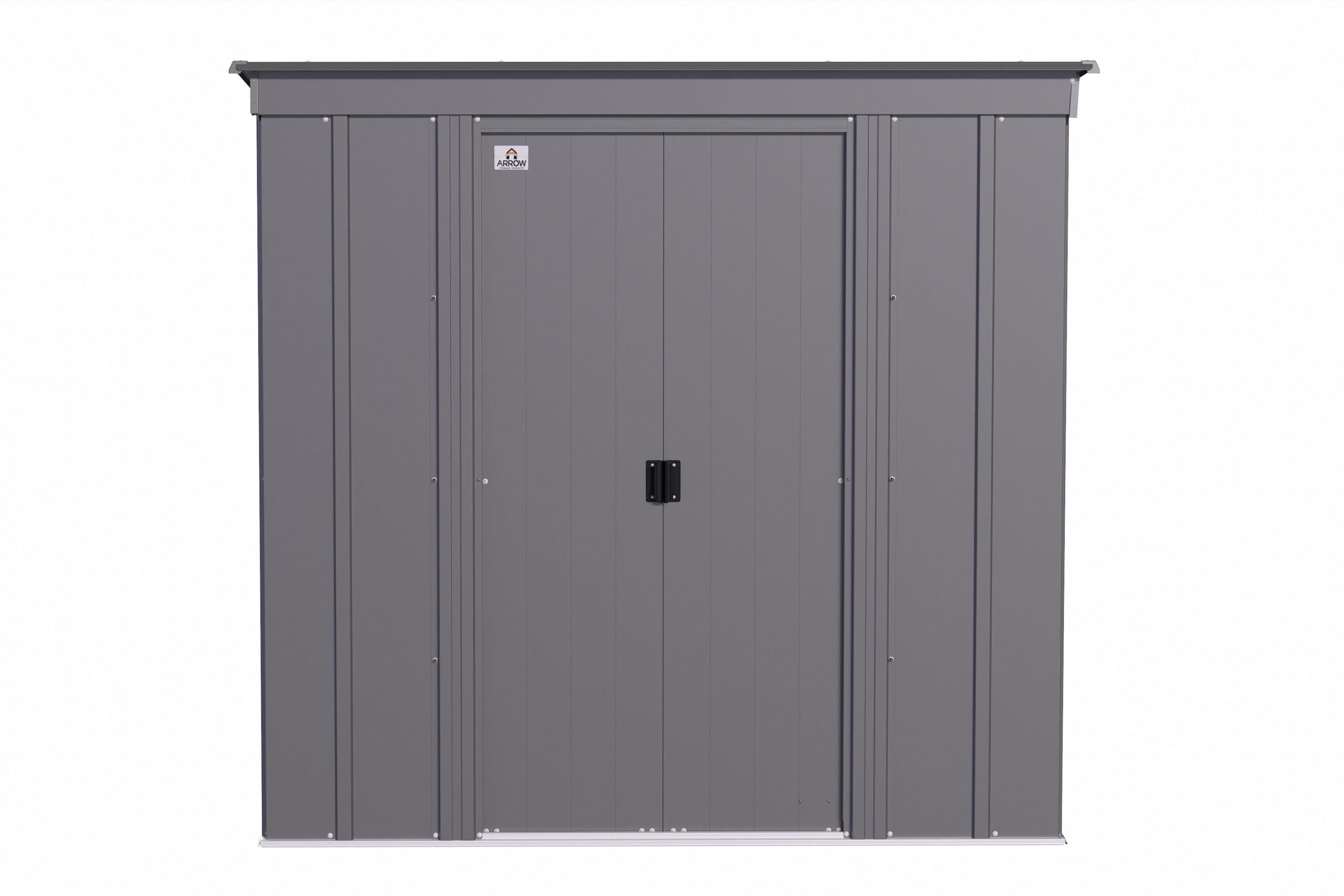 Arrow 6 ft. W x 4 ft. D Metal Tool Shed