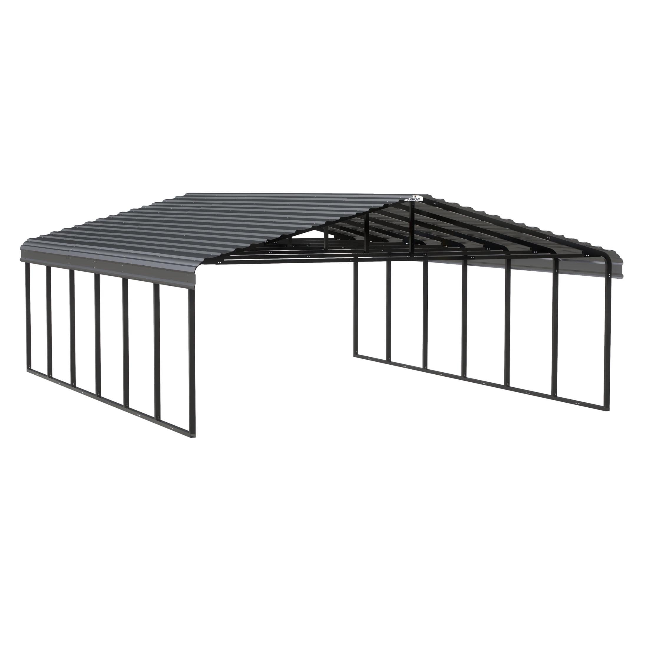 Arrow Arrow Carport, 20 ft. x 24 ft. x 9 ft.