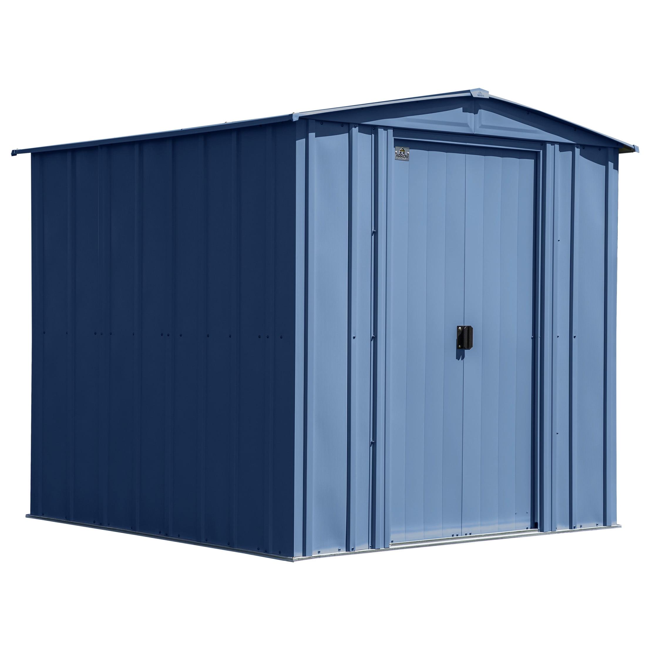 Arrow 6 ft. W x 7 ft. D Steel Vertical Storage Shed