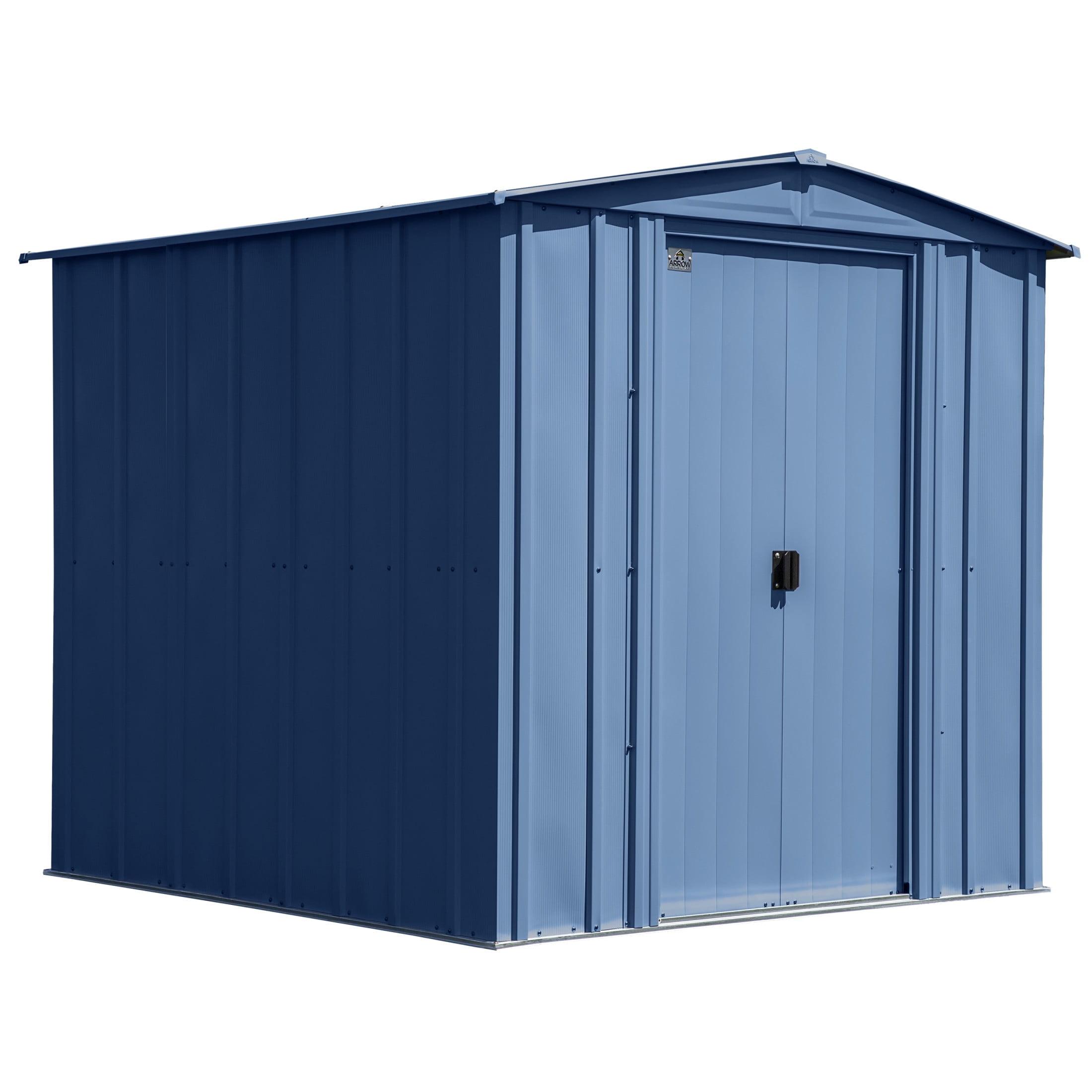 Arrow 6 ft. W x 7 ft. D Steel Vertical Storage Shed