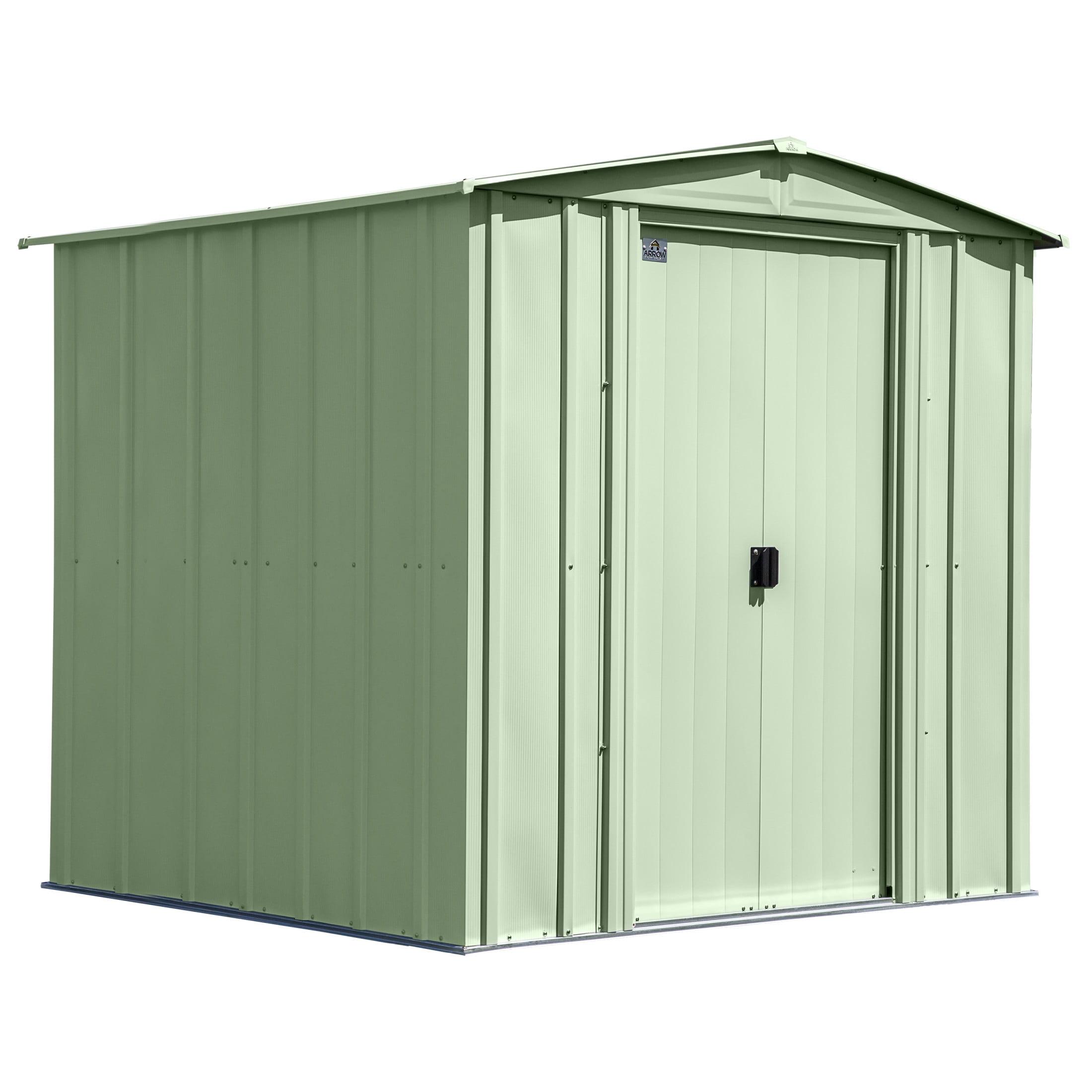 Arrow 6 ft. W x 7 ft. D Steel Vertical Storage Shed