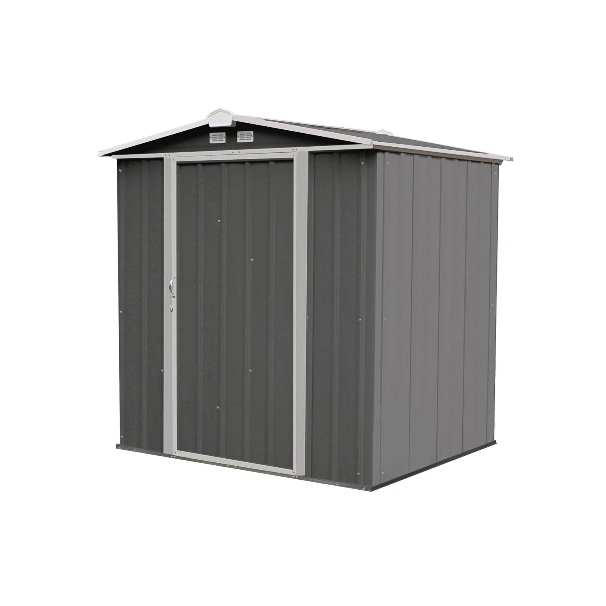 Arrow EZEE Shed 6 ft. W x 5 ft. D Metal Storage Shed