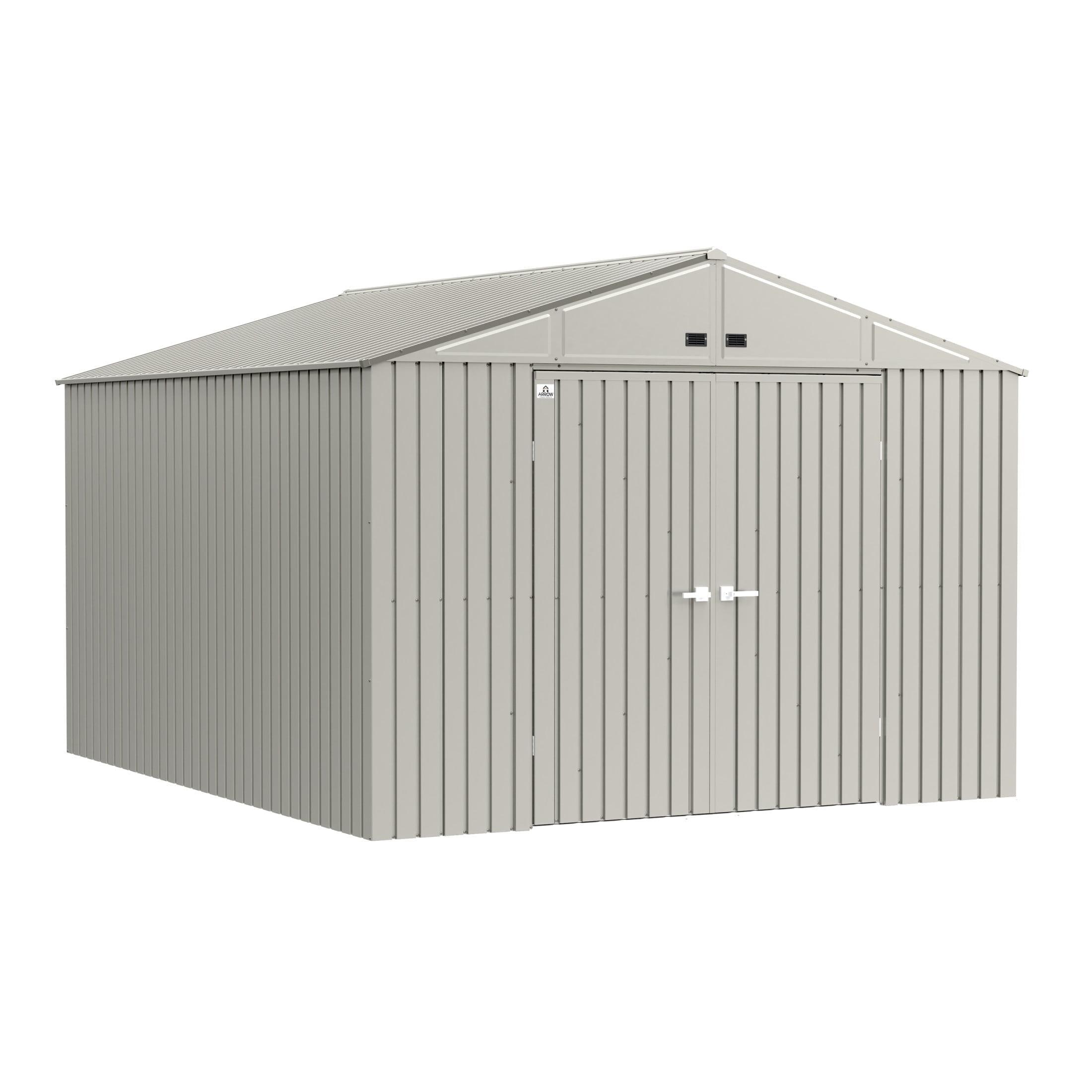 Arrow Arrow Elite 10 ft. W x 12 ft. D Galvanized Steel Storage Shed