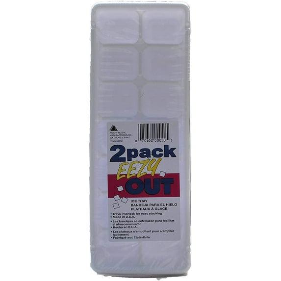 Arrow Home Products Eezy Out White Plastic Ice Cube Tray