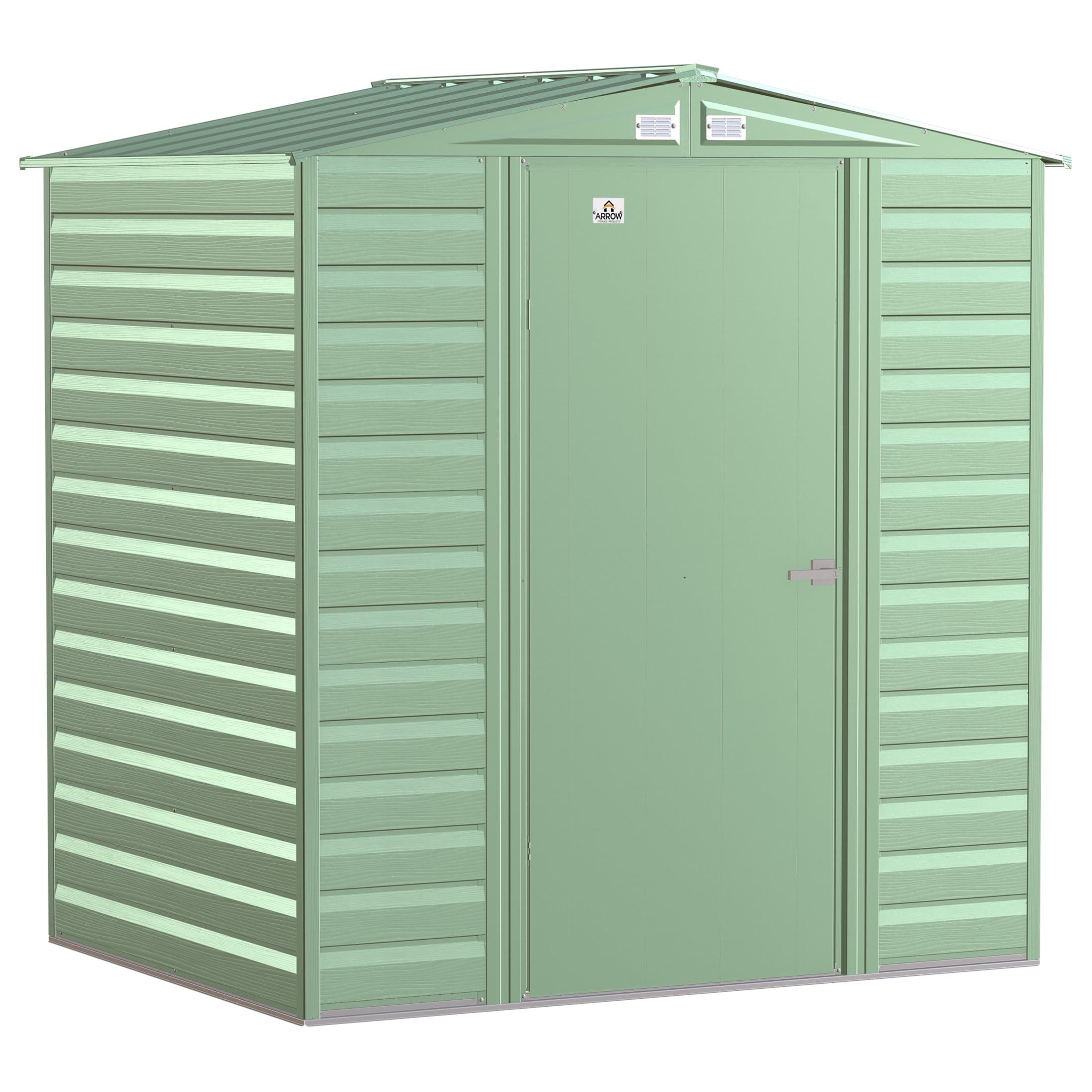 Arrow Select Steel Storage Shed, 6x5