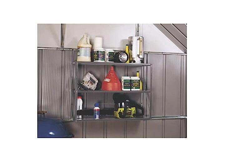 Electro-Galvanized Steel Three-Tier Shelf Kit for Sheds