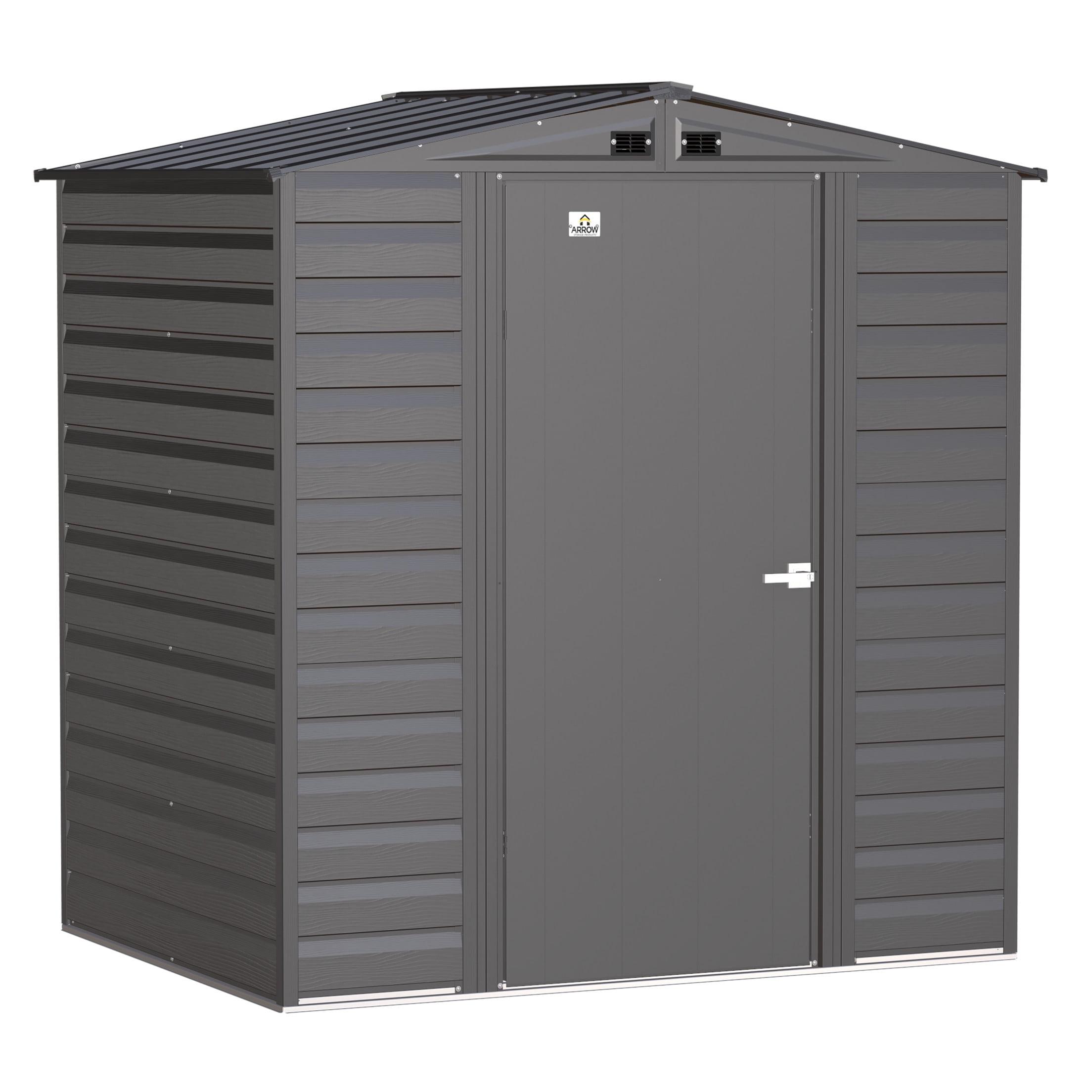 Arrow Select Steel Storage Shed, 6x5