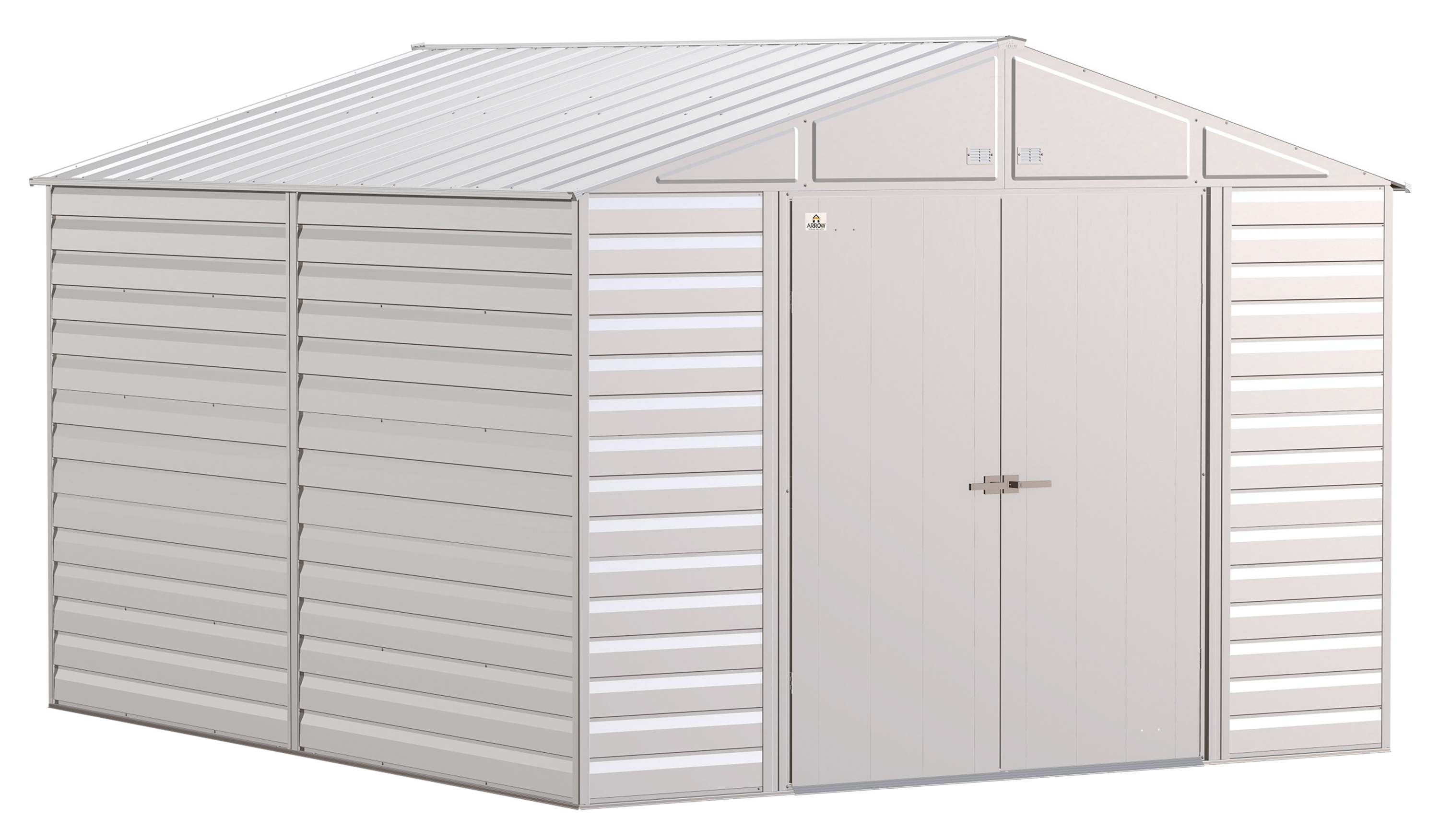 Arrow 10 ft. W x 12 ft. D Metal Storage Shed
