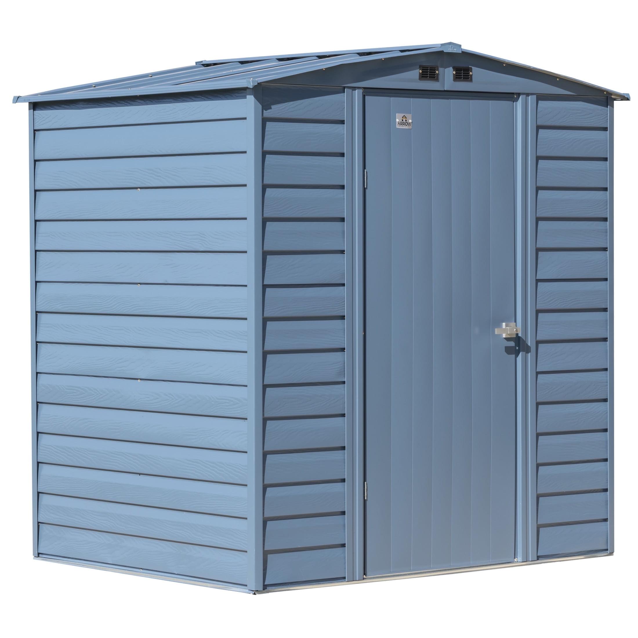Arrow Select Steel Storage Shed, 6x5