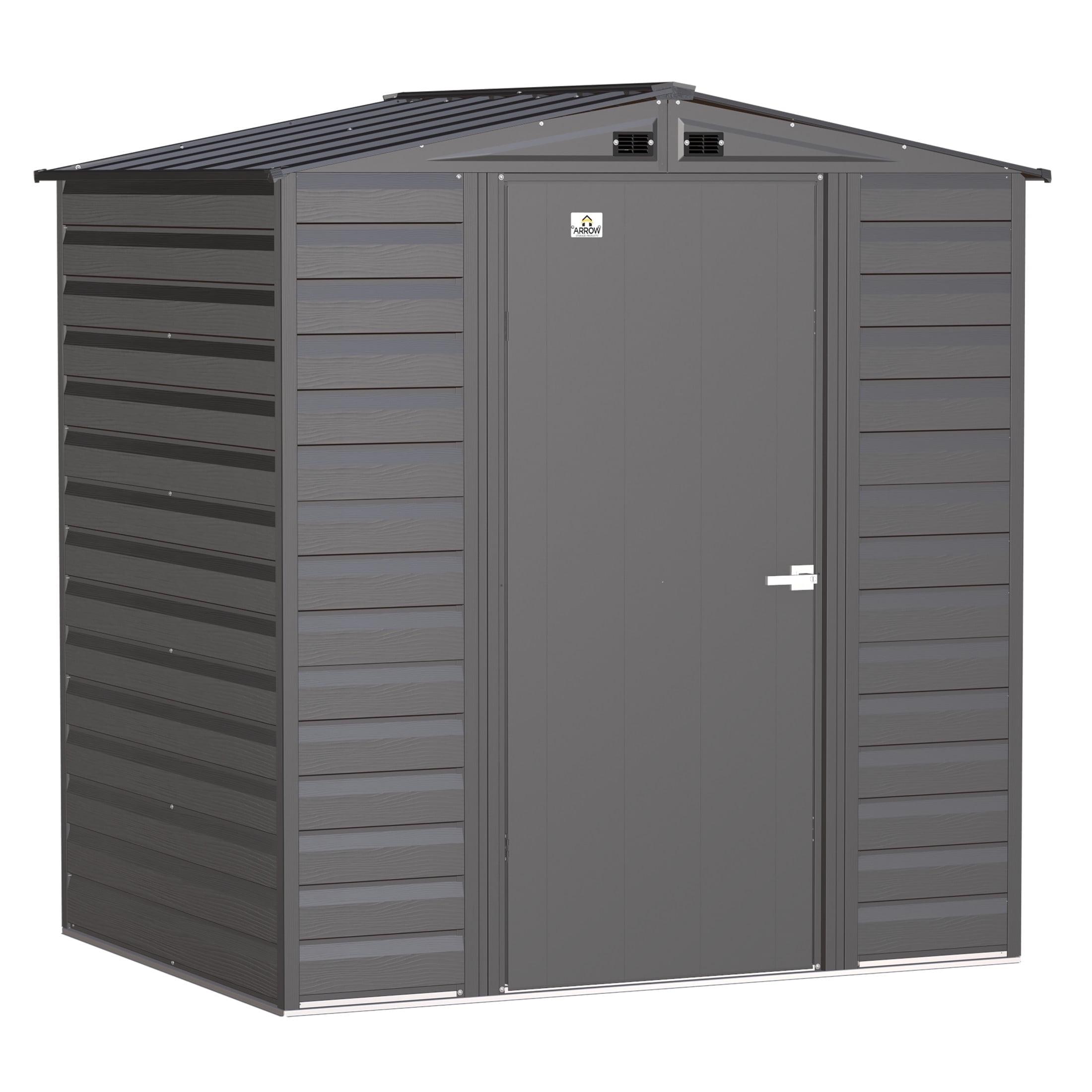 Arrow Select Steel Storage Shed, 6x5