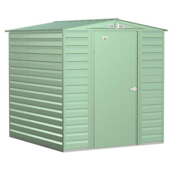 Arrow 6 ft. W x 7 ft. D Galvanized Steel	 Storage Shed