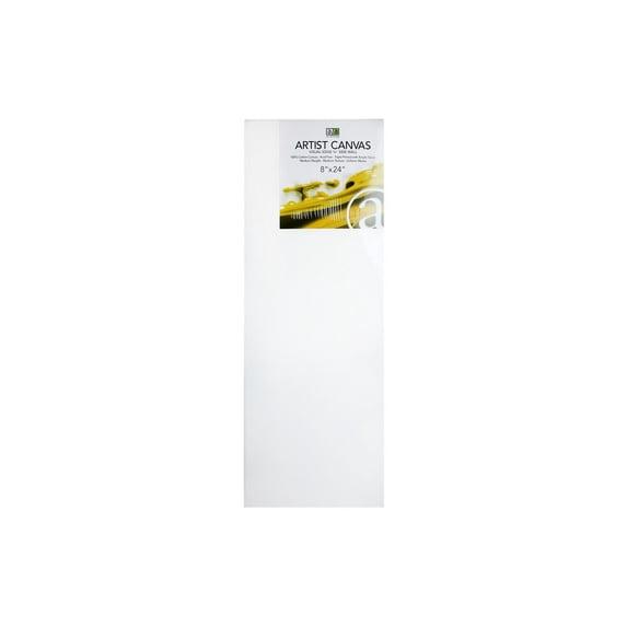 Art Advantage Artist Canvas Visual Edge 8x24, Stretched Canvas for Painting, Blank Canvas for Acrylics & Oils, Canvases for Artists, Professional Pre-Stretched Canvas