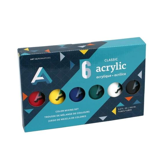 Art Alternatives Studio Acrylic, 6 Color Set