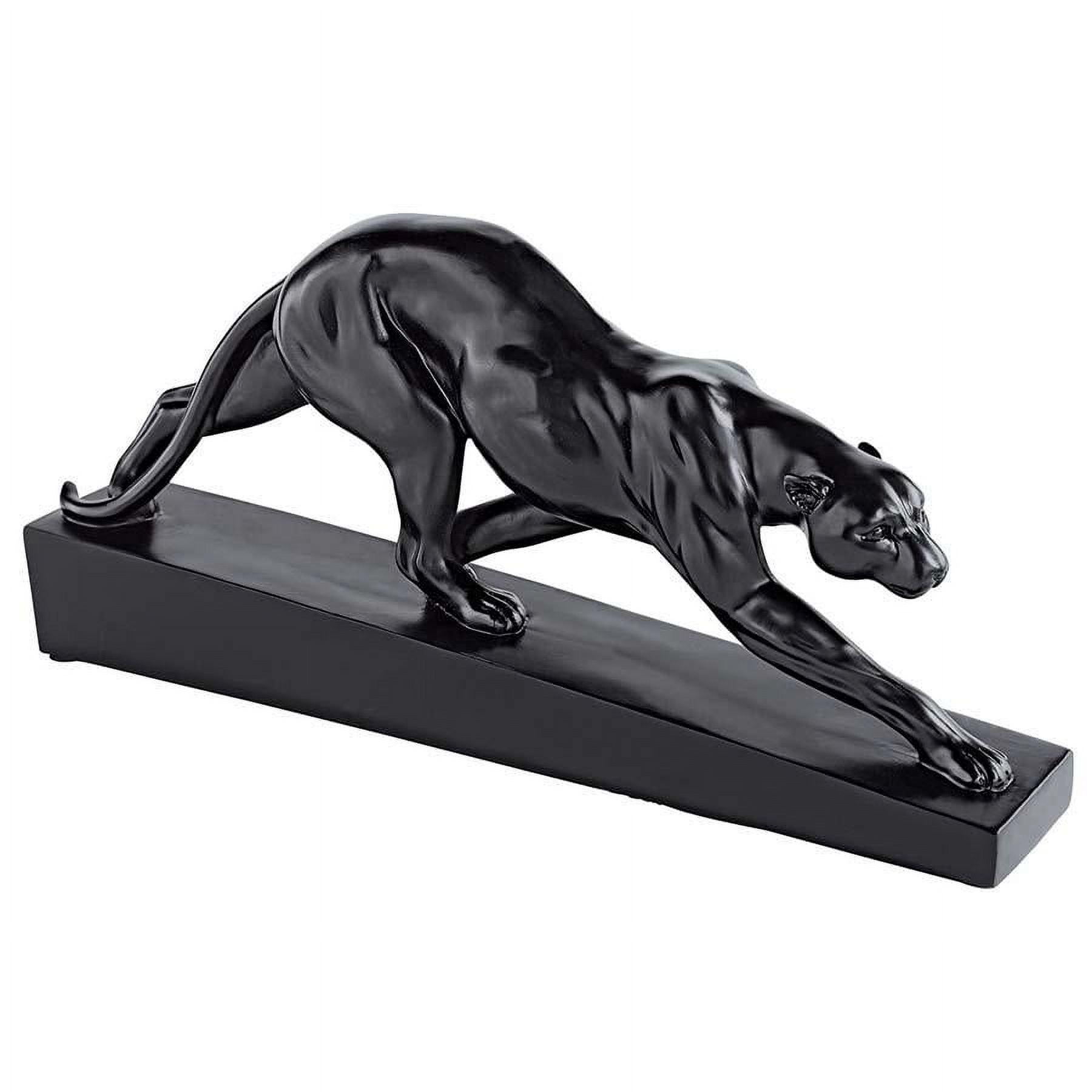 Panther on the Prowl Art Deco Figurine