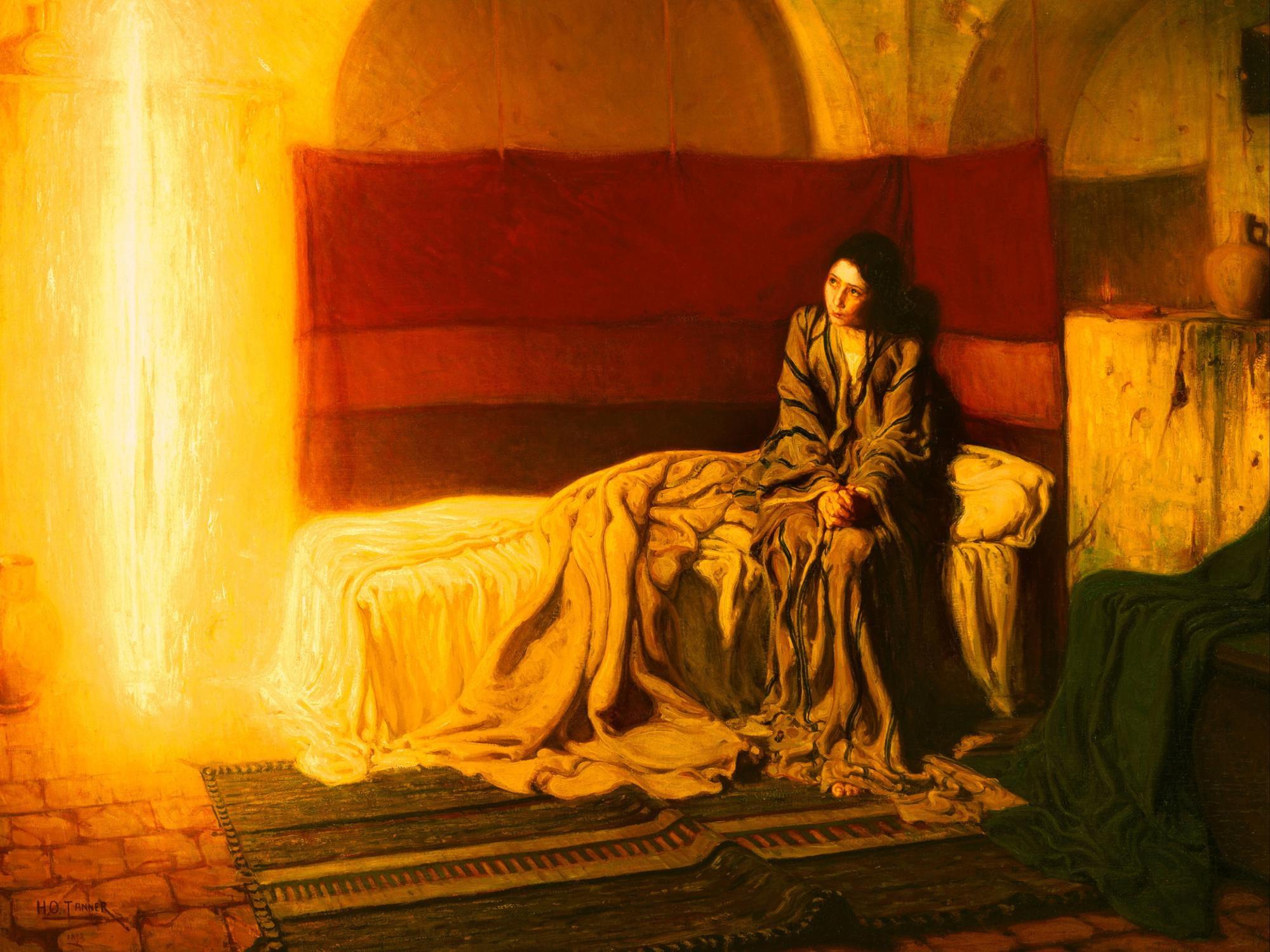 " The Annunciation " by Henry Ossawa Tanner
