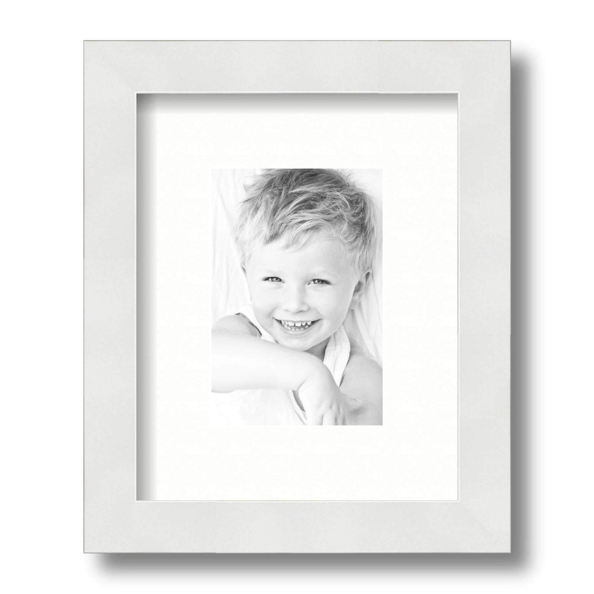 ArtToFrames Wood Matte Picture Frame with Mat