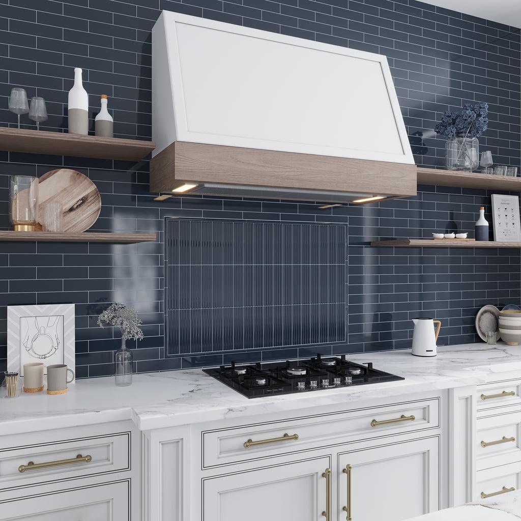 1.97'' W x 7.87'' L Ceramic Subway Singular Tile