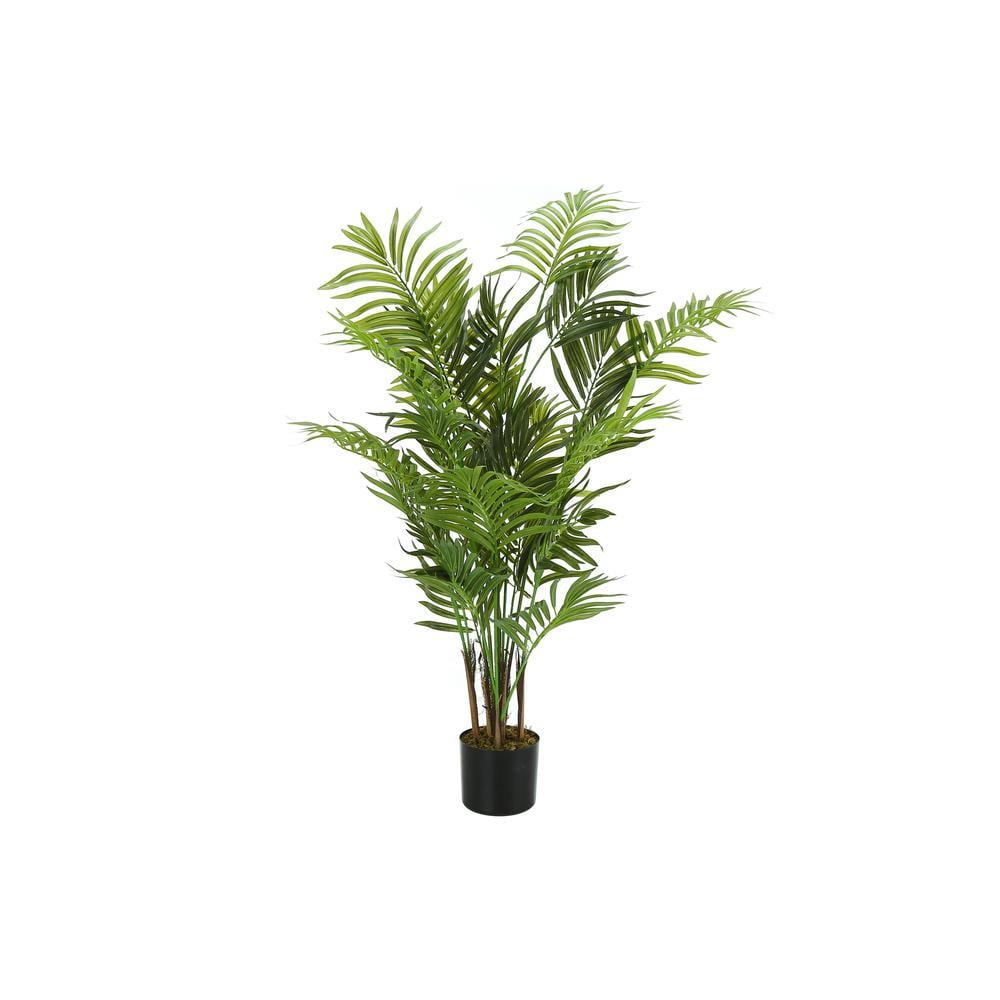 Maynard 47.25'' Faux Areca Palm Plant in Cement Pot