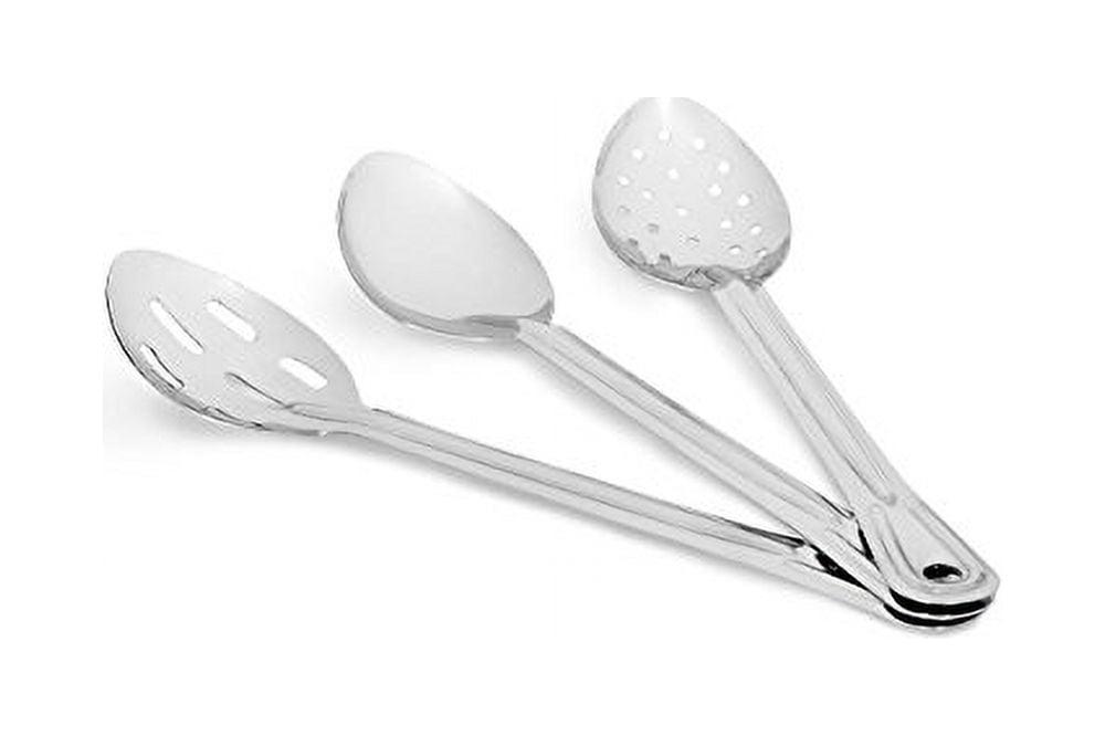 Heavy Duty 3-Piece Stainless Steel Serving Spoon Set