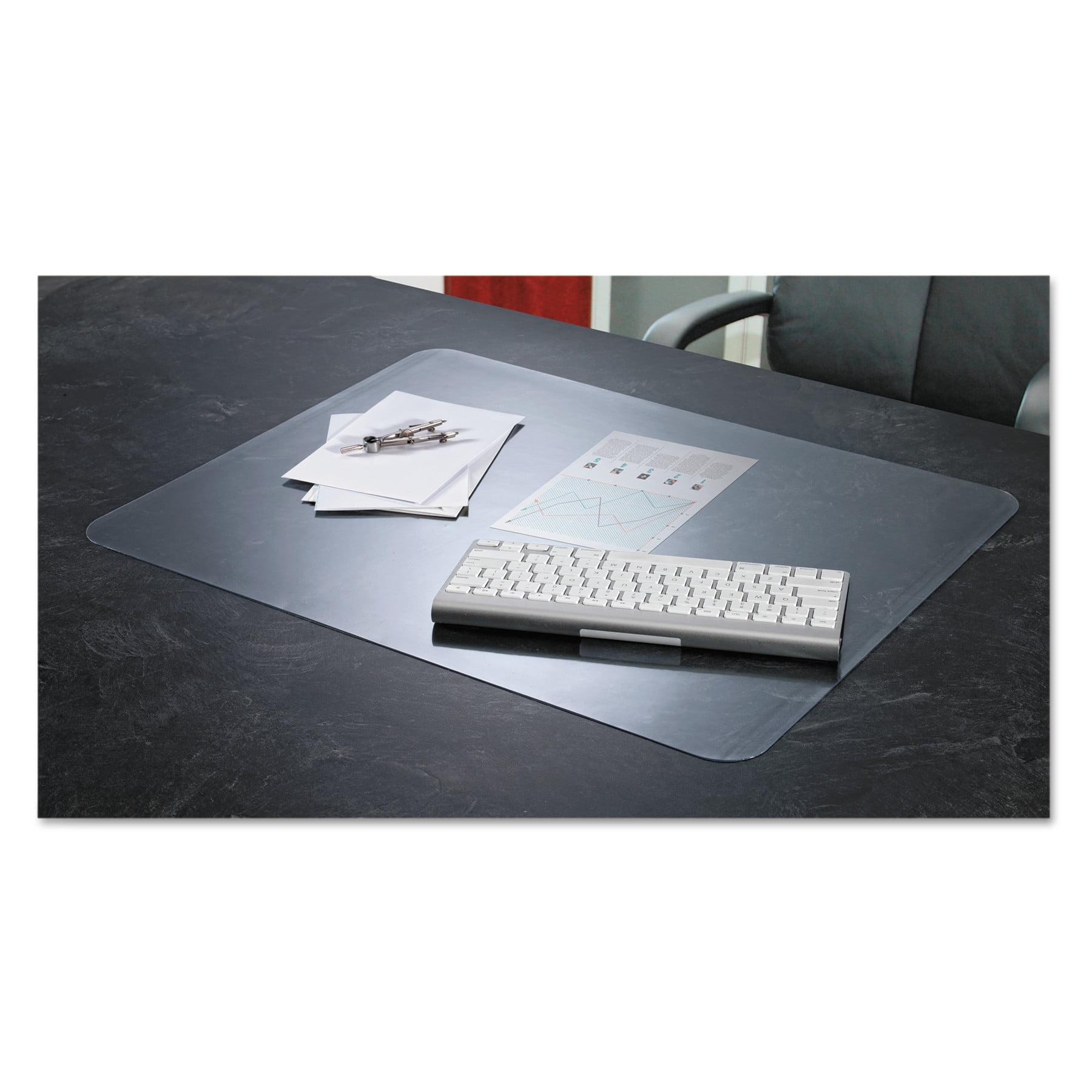 Clear Vinyl Desk Pad with Microban Protection