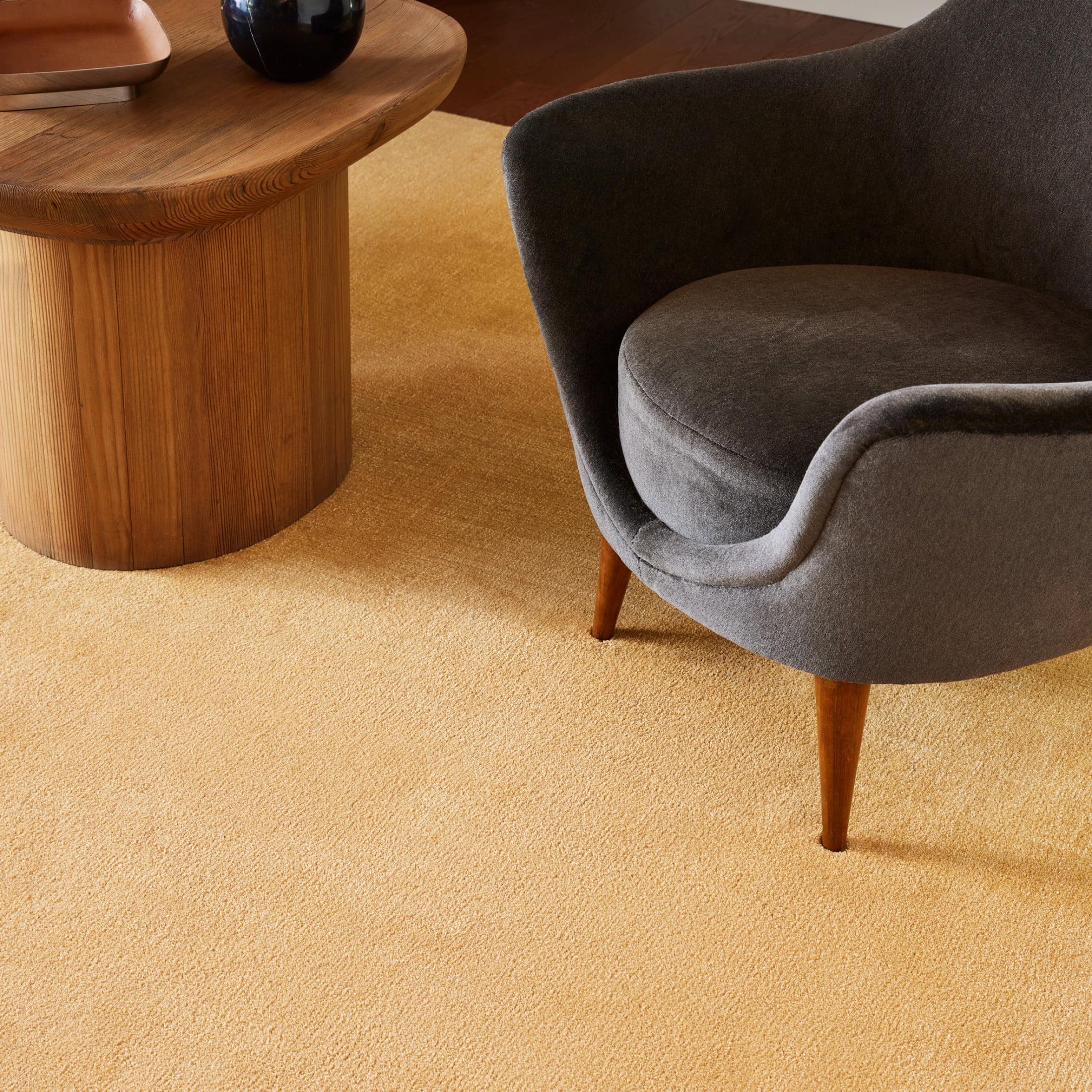 Lahjar Speckled Wool Blend Area Rug