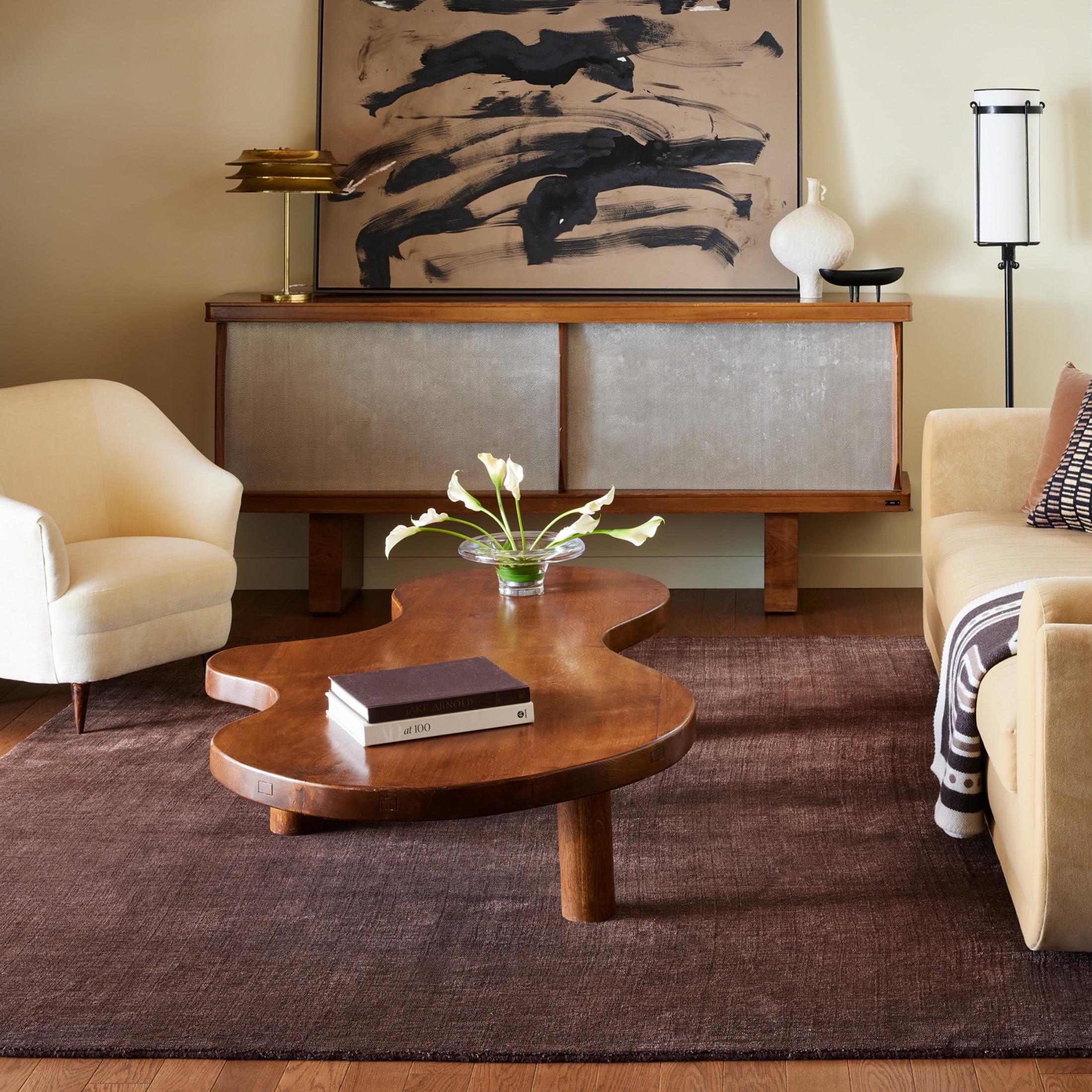 Nuloom Arrel Speckled Wool-Blend Area Rug, 4' x 6', Truffle Brown