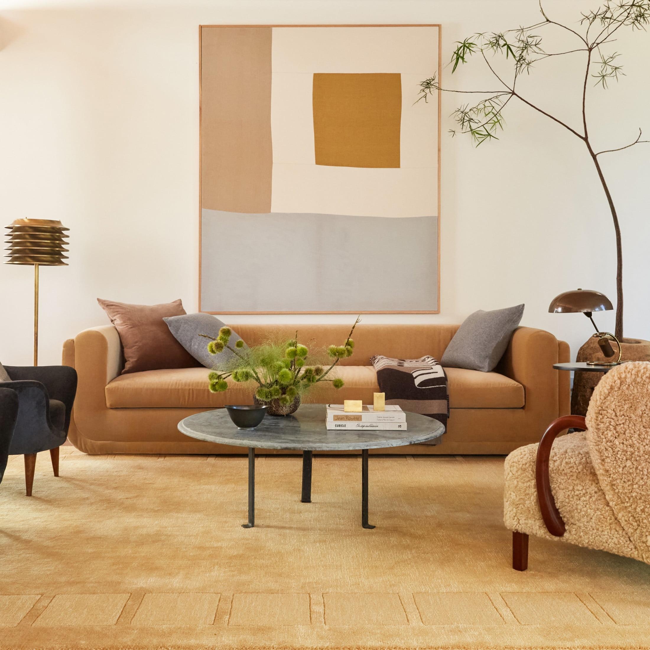 Milchan High-Low Wool-Blend Area Rug