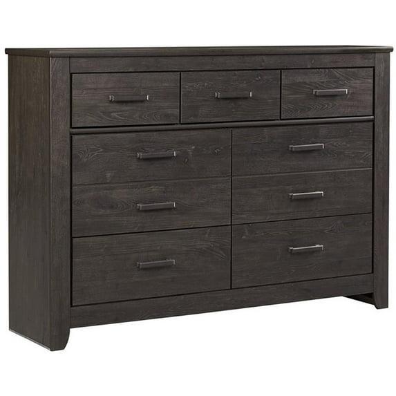 Ashley Furniture Brinxton 7 Drawer Dresser in Charcoal