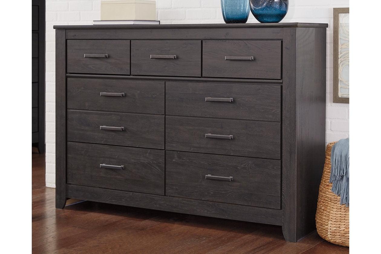 Ashley Furniture Brinxton 7 Drawer Dresser in Charcoal