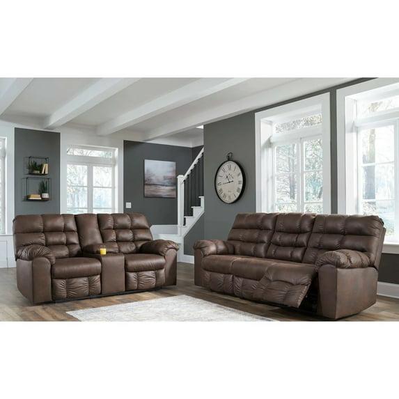 90" Pillow Top Arm Reclining Sofa