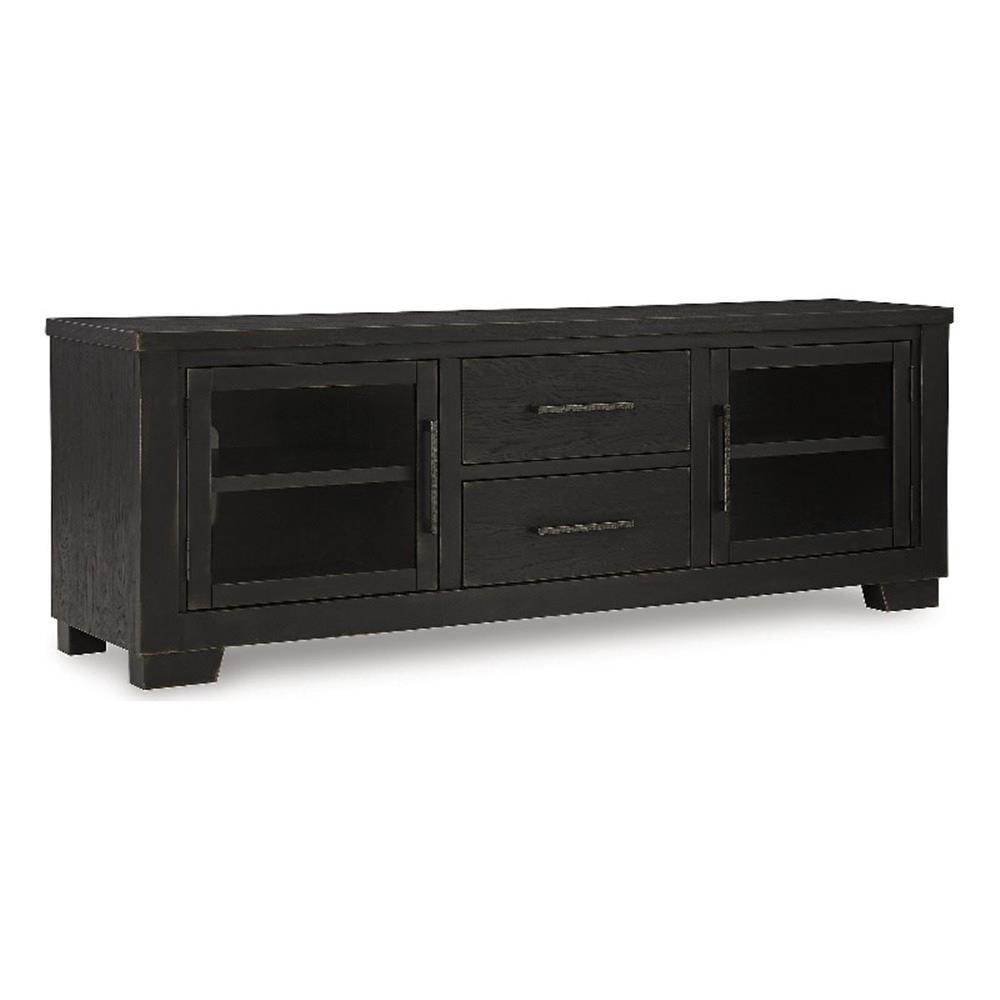 Ashley Furniture Galliden Black 80" TV Stand for TVs up to 91"