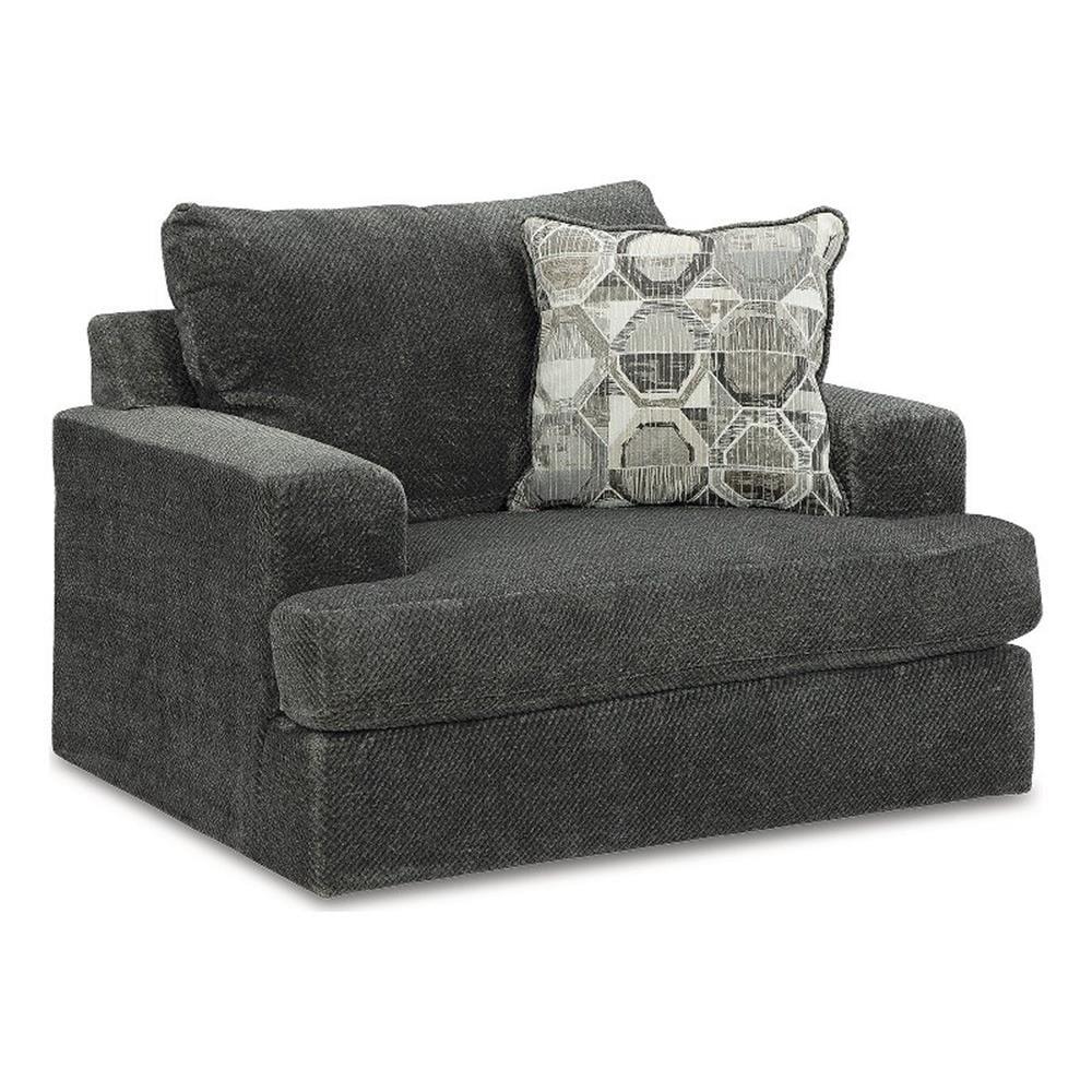 Ashley Furniture Karinne Smoke Oversized Chair