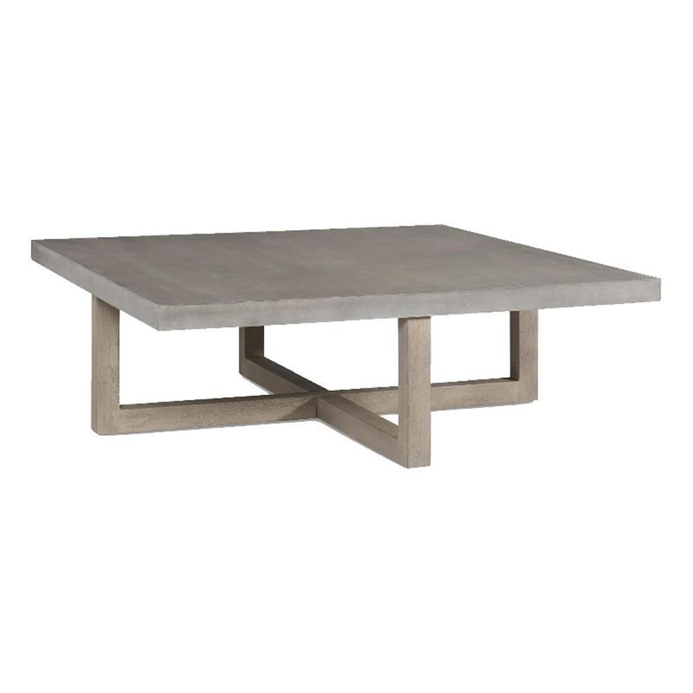 Lockthorne Coffee Table Black/Gray - Signature Design by Ashley: Mango Wood, MDF Top, Contemporary Style