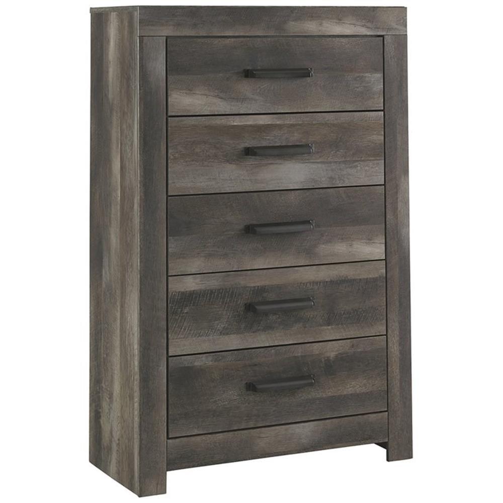 Ashley Furniture Wynnlow 5 Drawer Chest in Gray