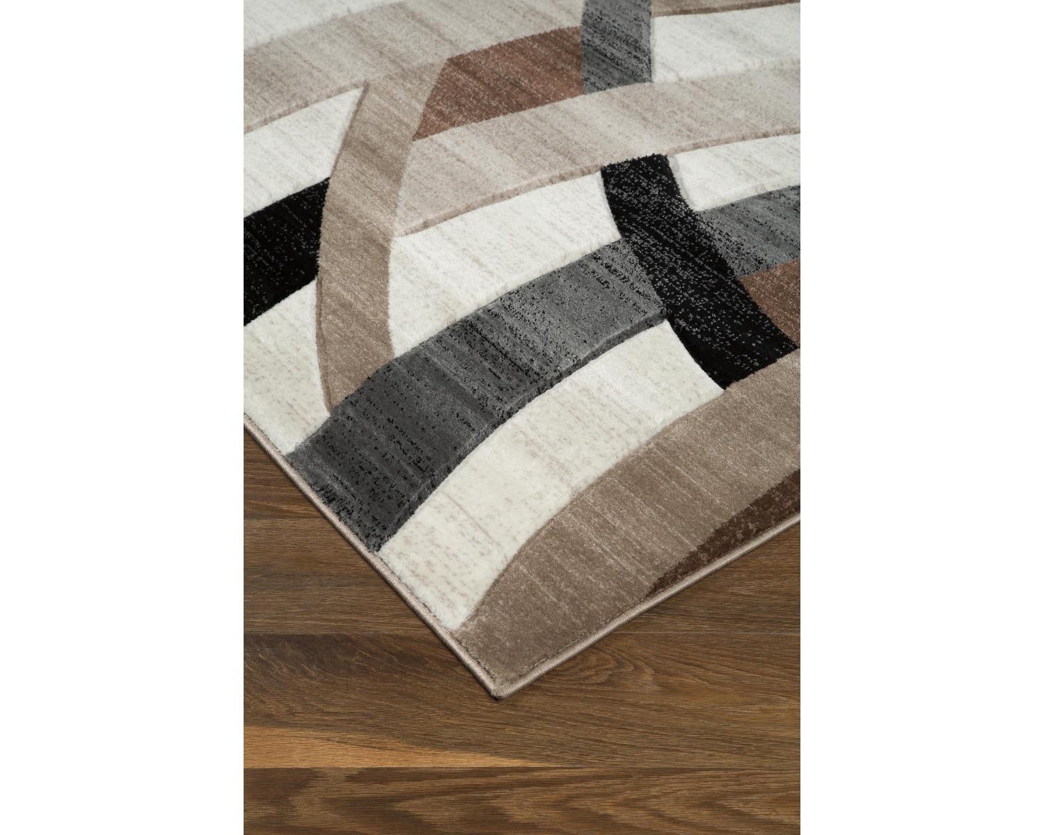 Jacinth 5' x 7' Multicolor Geometric Synthetic Rug